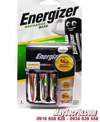 Energizer CHVC4; Bộ sạc pin AA Energizer CHVC4 kèm 4 pin sạc Energizer AA2300mAh 1.2v _Japan